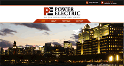 Desktop Screenshot of powerelectric.net